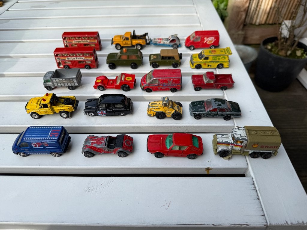 Matchbox modelauto’s, Ophalen, Gebruikt, 1:5 t/m 1:8, Auto