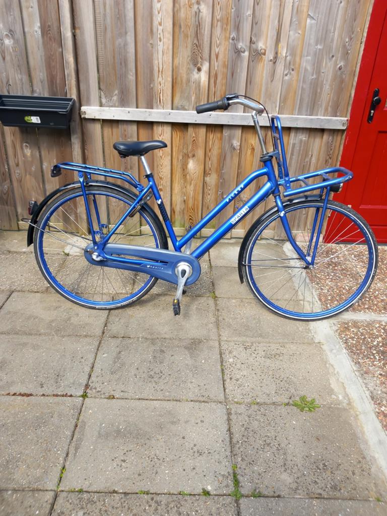 Stevige Sparta damesfiets, Fietsen en Brommers, Fietsen | Crossfietsen en BMX, Ophalen, Gebruikt, Staal, 24 inch of meer