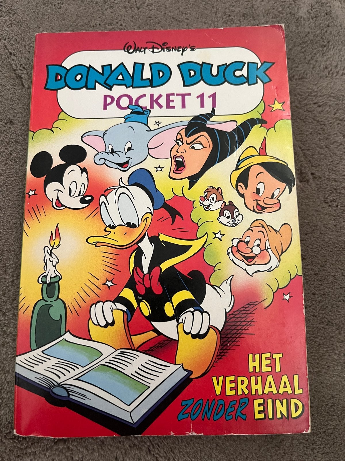 Donald Duck Pocket 11: Het Verhaal Zonder Eind, Eén stripboek, Ophalen of Verzenden, Gelezen
