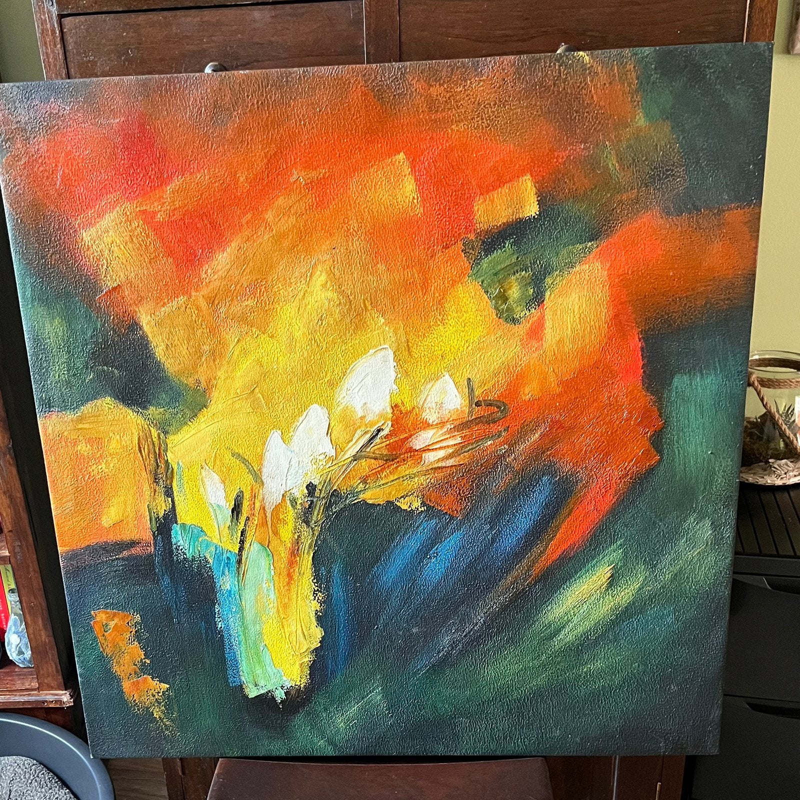 Origineel schilderij Jochem de Graaf, Antiek en Kunst, Ophalen