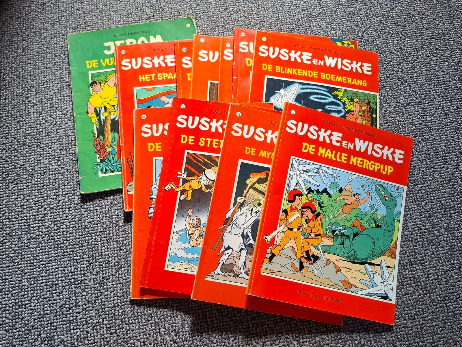10 x suske en wiske, Meerdere stripboeken, Ophalen of Verzenden, Gelezen