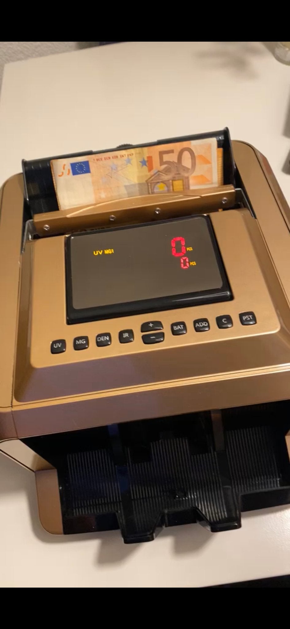 Geldtelmachine met valsgelddetectie - Nieuw in doos - geld, Ophalen, Valsgelddetector