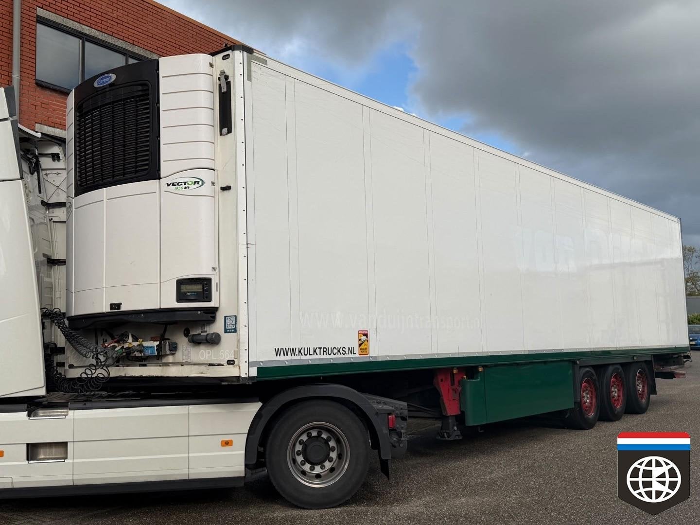 Schmitz Cargobull N/A CARRIER 1950 MT -30oC - Lift as - Bloe, Auto's, Overige kleuren, Overige brandstoffen, Origineel Nederlands
