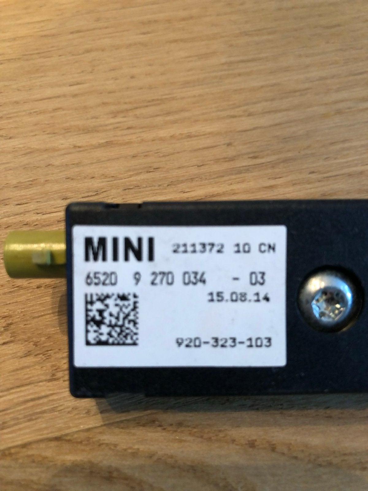 Mini F56 Antenne Module 6520 9 270 034, Ophalen of Verzenden, Gebruikt, Mini