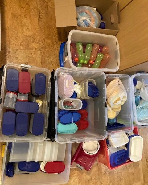 Tupperware héél veel. Alles in 1 x ophalen met Opbergboxen., Ophalen, Zo goed als nieuw, Overige typen