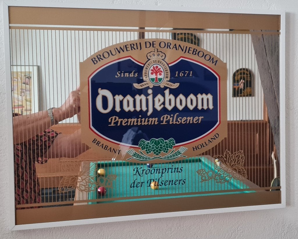 mancave drankspiegel  40 euro, Huis en Inrichting, Barren, Ophalen, Gebruikt