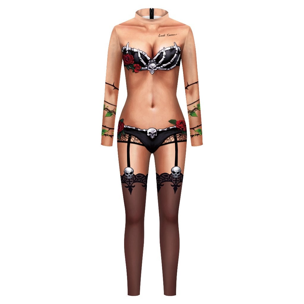 Dames catsuit 26 / bodysuit sexy vrouwen jumpsuit festival, Maat 38/40 (M), Verzenden, Nieuw, Overige thema's