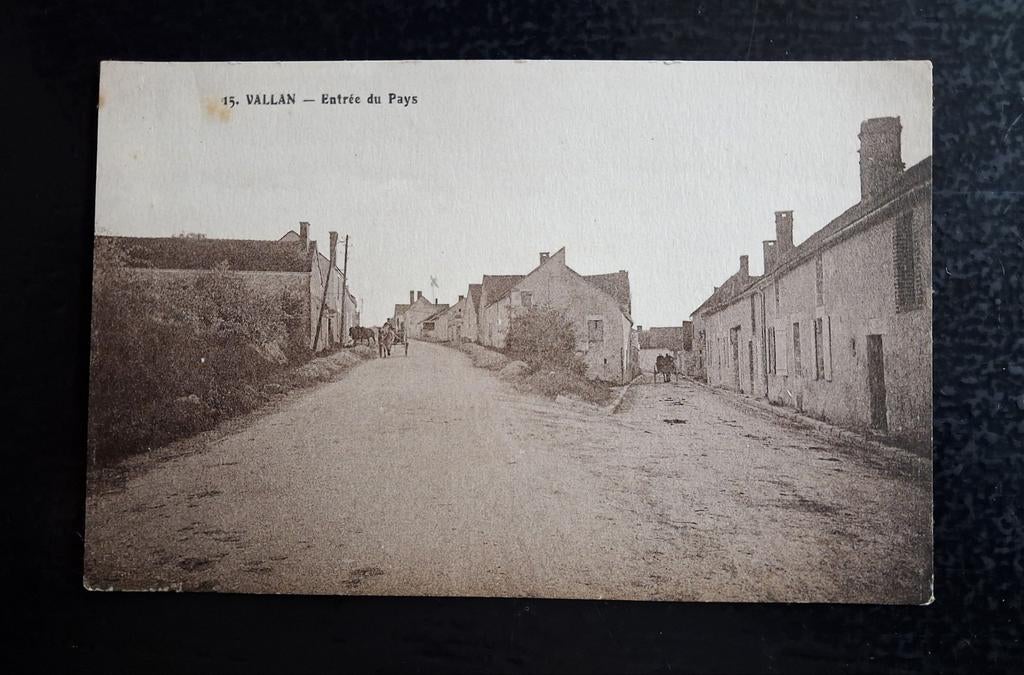 Frankrijk, Vallan - entree du Pays., Ophalen of Verzenden, Voor 1920, Ongelopen, Frankrijk
