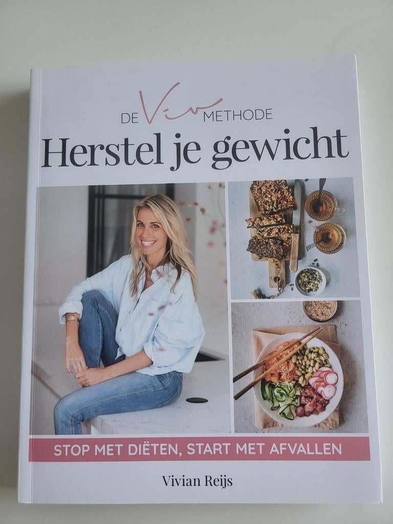 2 kookboeken..De Viv Methode en suikervrij, Boeken, Ophalen of Verzenden, Zo goed als nieuw, Gezond koken