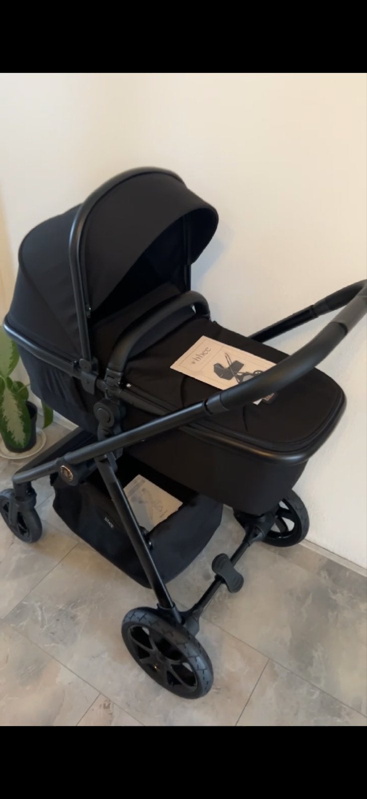 B.bee kinderwagen met zitting en reiswieg, Kinderen en Baby's, Kinderwagens en Combinaties, Overige merken, Ophalen of Verzenden