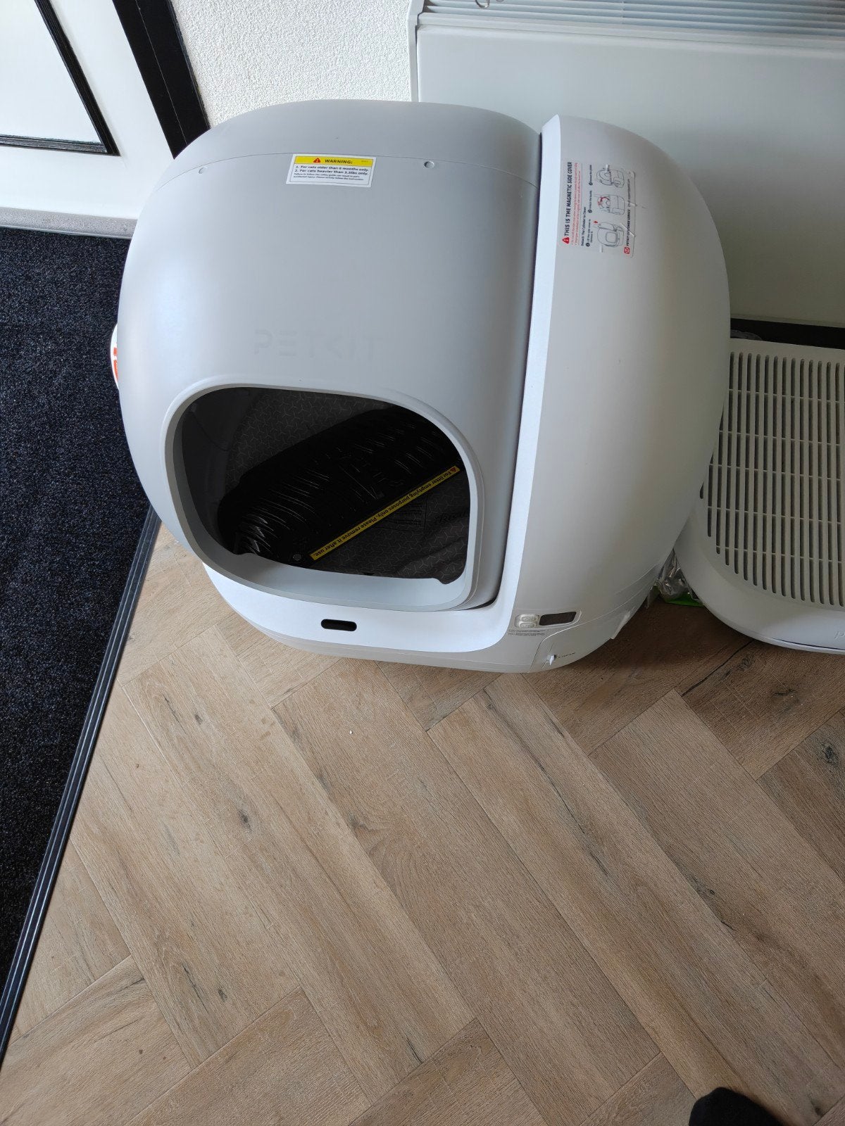 te koop petkit puramax pro 2 met extra's, Ophalen, Zelfreinigend, Zo goed als nieuw, Gesloten