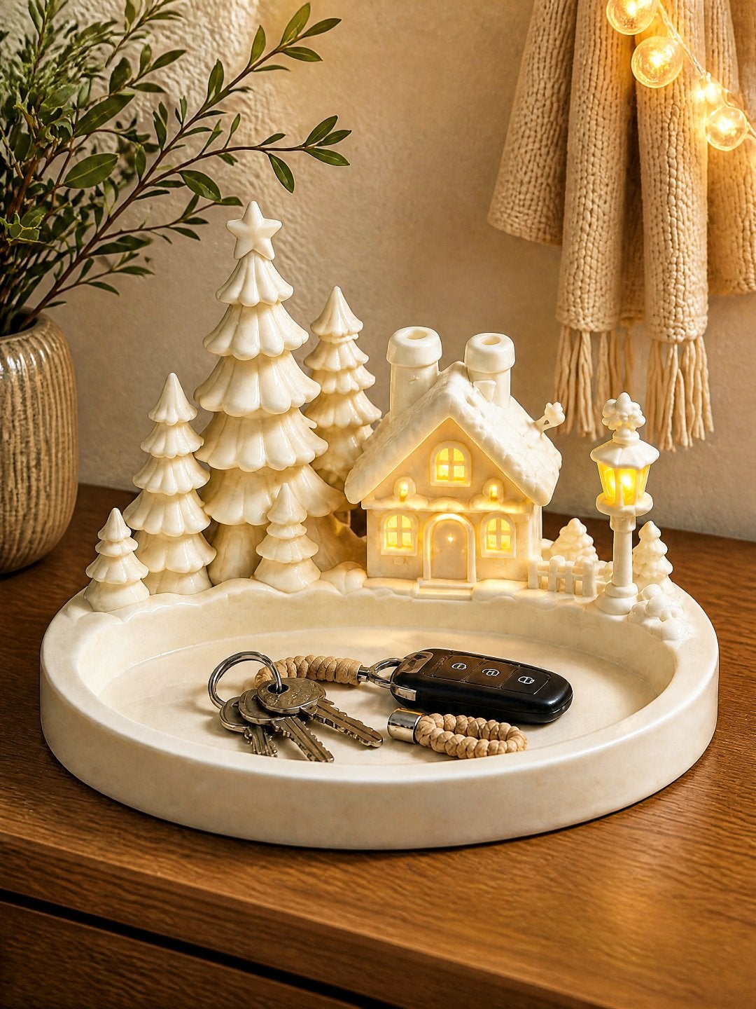 Kerstbakje, leuk voor voor snoepjes,  chocolade of sleutels, Diversen, Ophalen of Verzenden, Nieuw