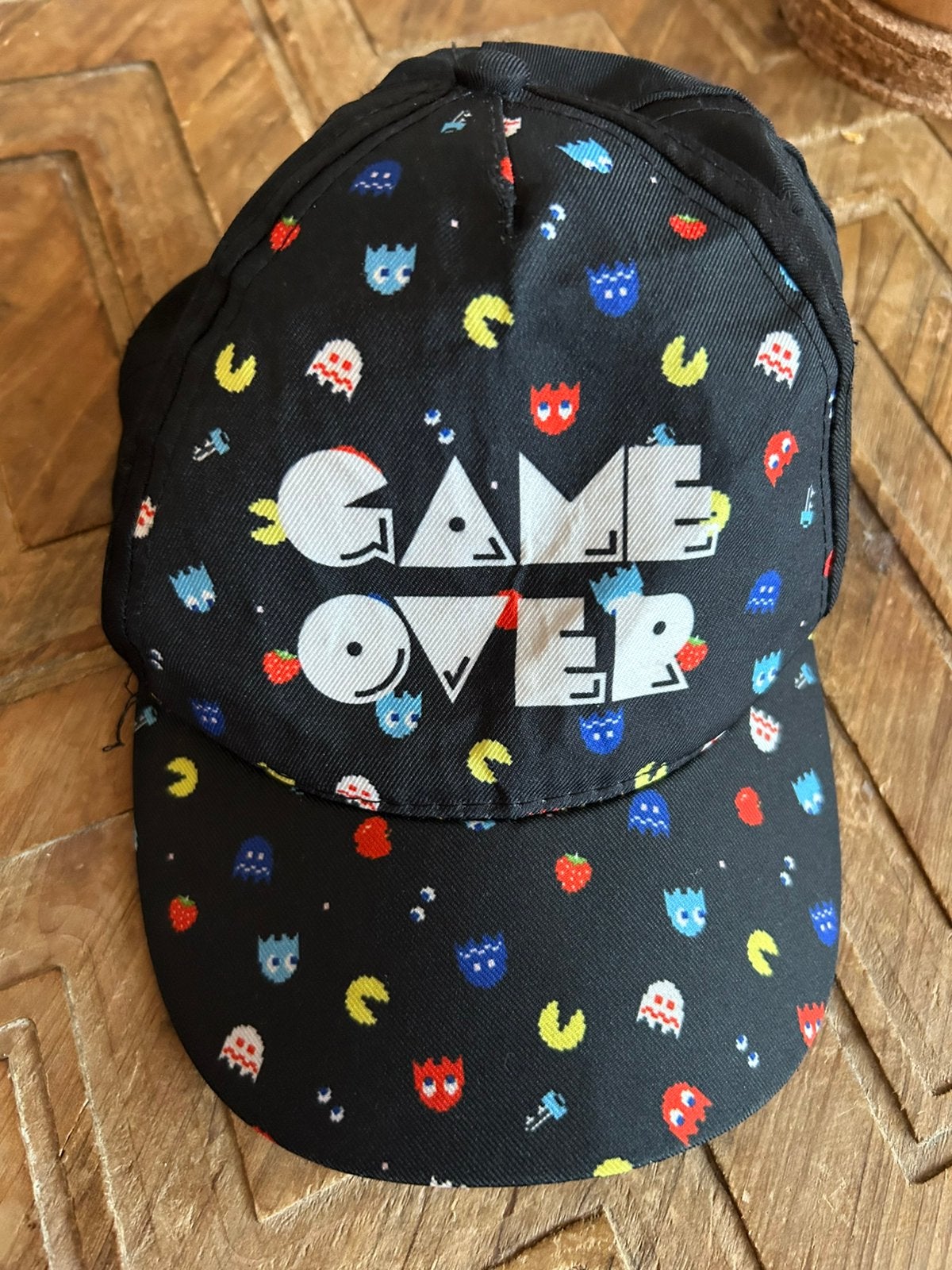 Game over PacMan Pac Man petje Cap, Gebruikt, Onbekend, Ophalen of Verzenden, Onbekend
