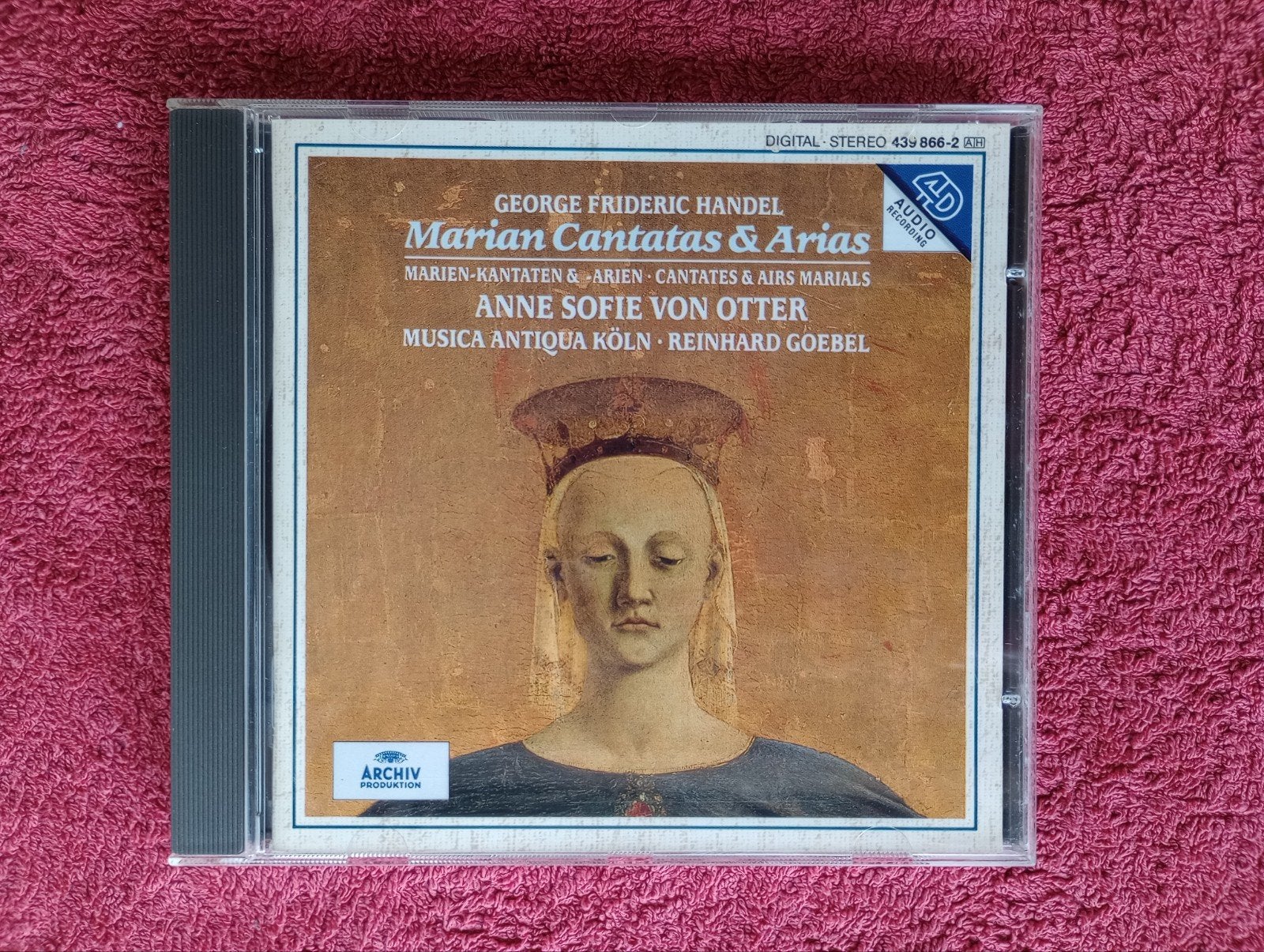 Händel Marian Cantatas & Arias - Anne Sofie von Otter, Gebruikt, Ophalen of Verzenden, Barok, Händel