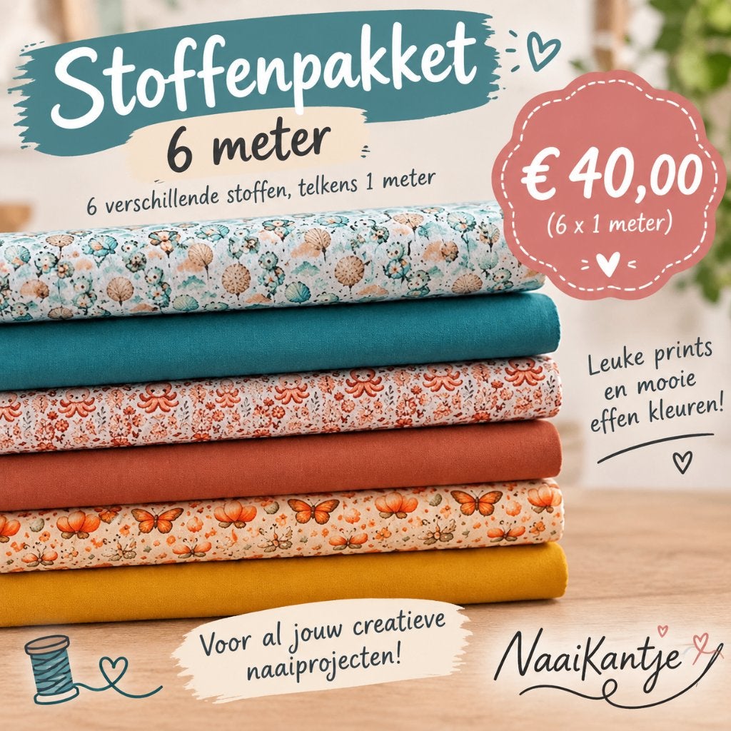 stofpakketten Poplin katoen : 2 variaties., Hobby en Vrije tijd, Meerkleurig, 120 cm of meer, Ophalen of Verzenden, Katoen