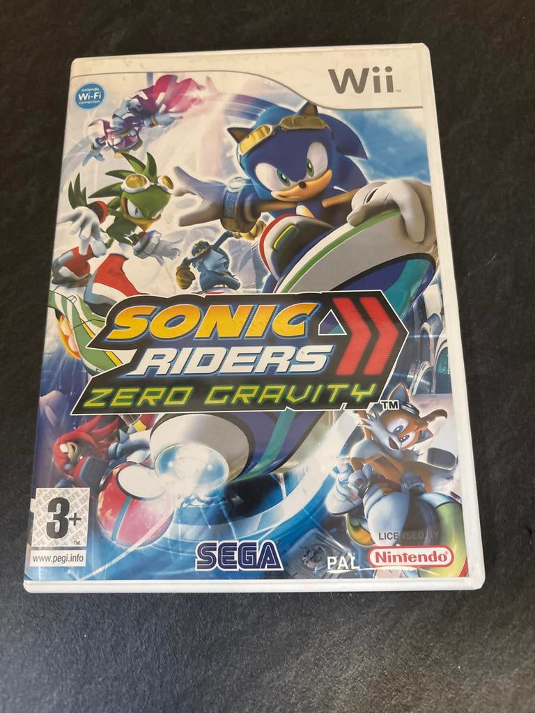 Sonic Riders Zero Gravity - Wii Spel, Spelcomputers en Games, Games | Nintendo Wii, Gebruikt, Racen en Vliegen, Eén computer, Ophalen of Verzenden