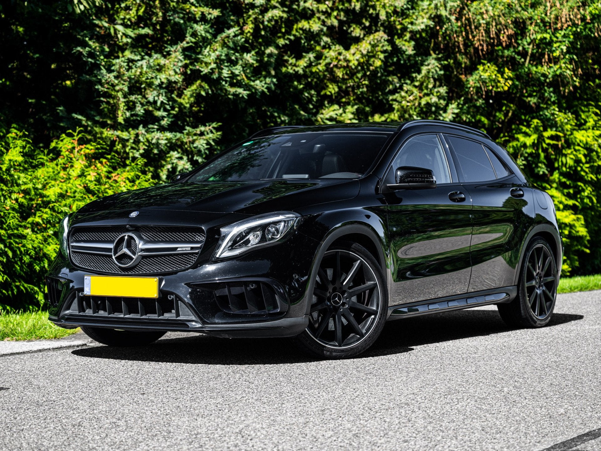 Mercedes-Benz GLA-klasse AMG 45 4MATIC Premium, Auto's, Automaat, Dealer onderhouden, Gebruikt, Euro 6
