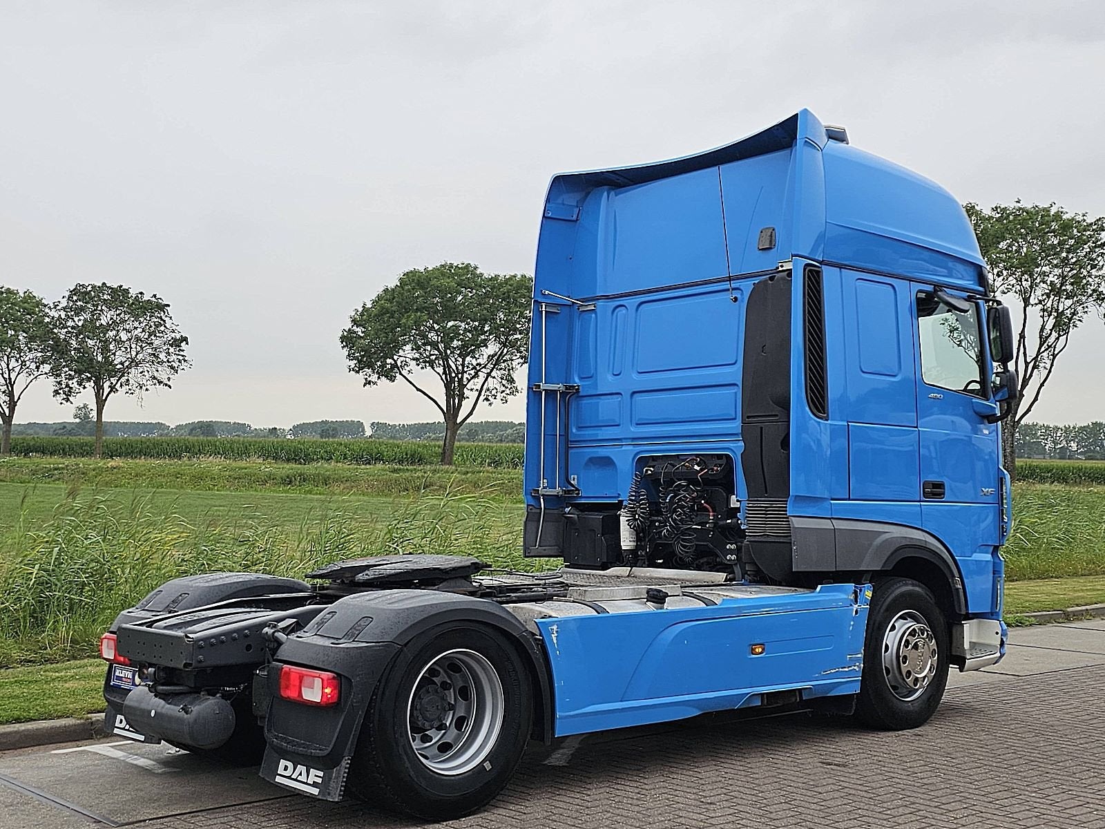 DAF XF 480, Automaat, Euro 6, Blauw, Bedrijf