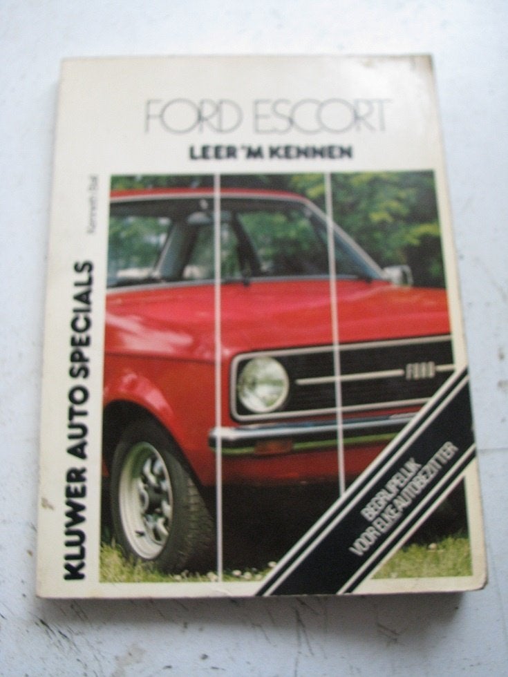 Kluwer Autogids voor Ford Escort, Ophalen of Verzenden