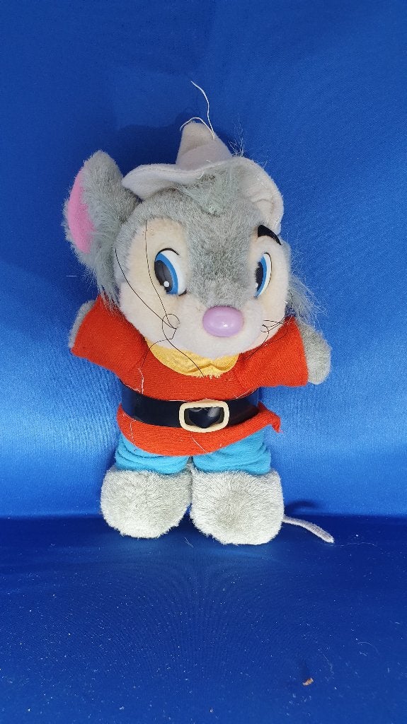 Fievel in het Wilde Westen knuffel. 20 cm. T2, Tweedehands verkoop, Tweedehands verkoop, Gebruikt, Overige typen