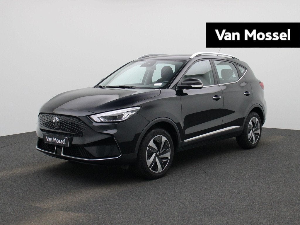 MG ZS EV Standard Range 50kWH Comfort | Navi | Camera | CarP, Auto's, MG, 12 maanden, Stof, ZS, Zwart