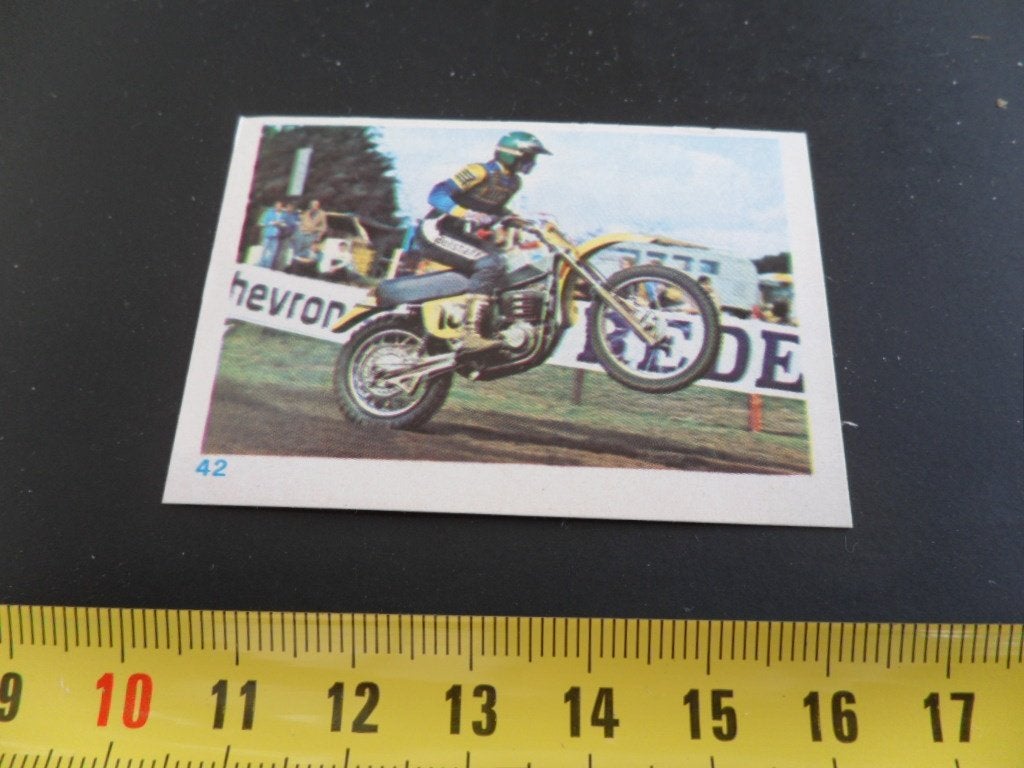 sticker motor cross motocross #42, Verzamelen, Ophalen of Verzenden, Zo goed als nieuw