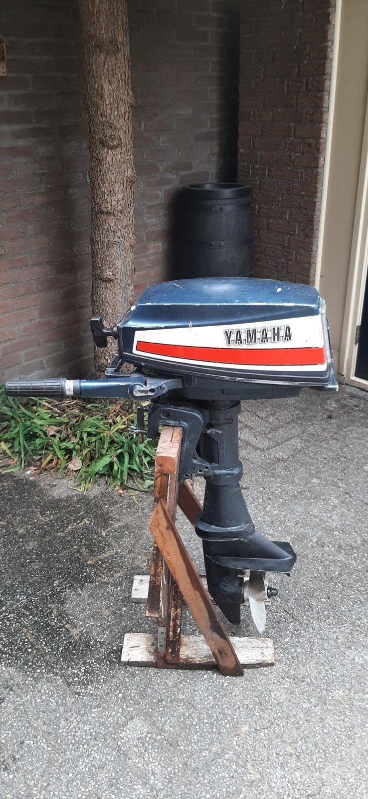 Yamaha 8pk 2 takt, Watersport en Boten, Bootonderdelen, Ophalen, Gebruikt, Motor en Techniek, Motorboot