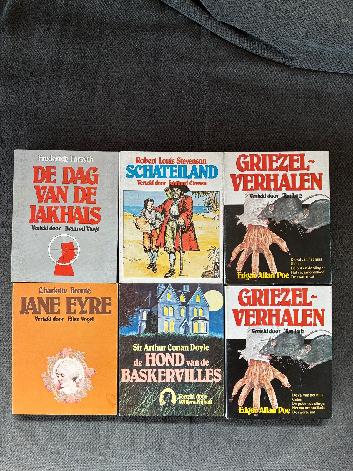Collectie van 6 Luisterboeken op Cassette, Ophalen of Verzenden, Cassette, Volwassene