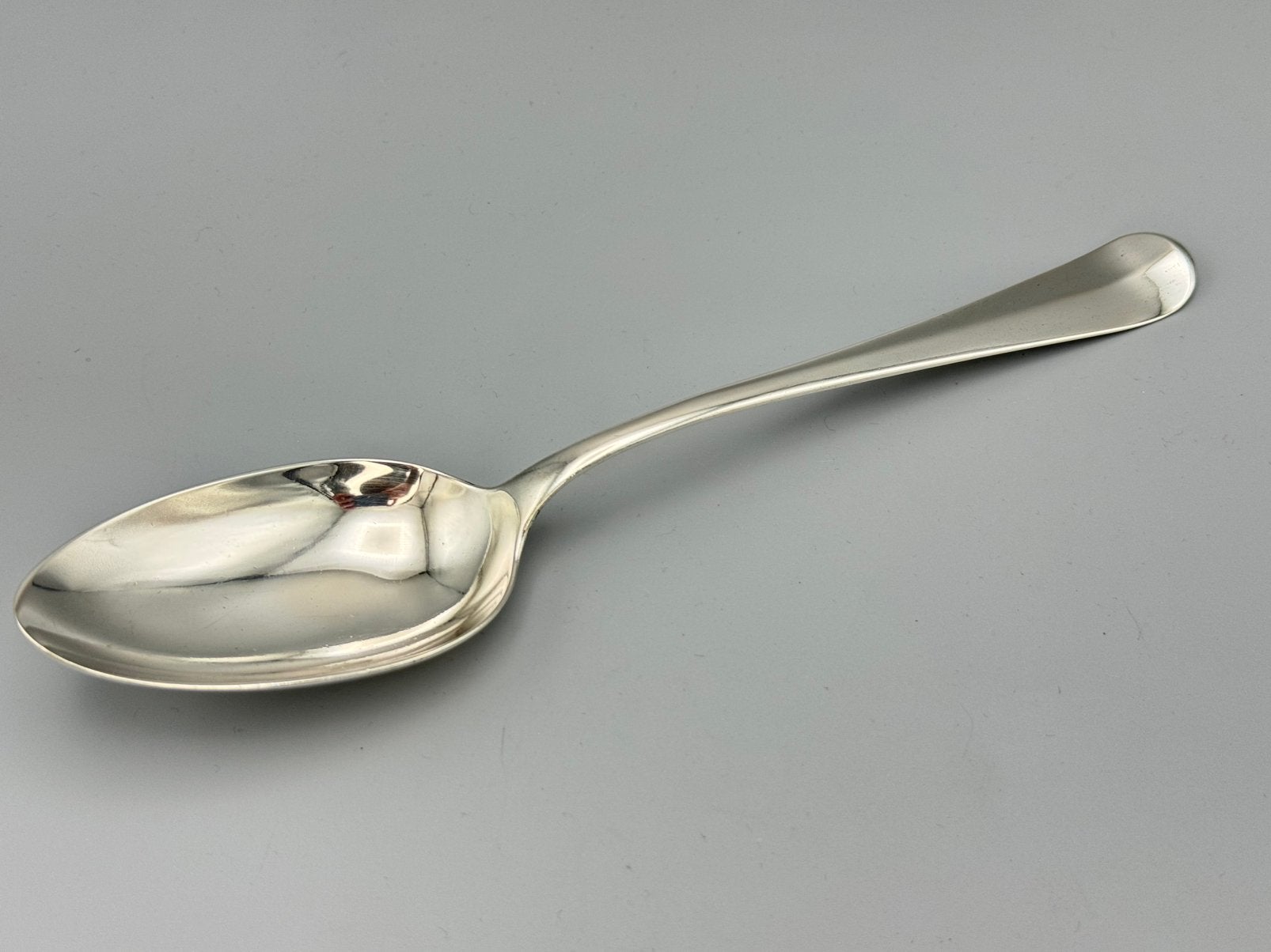 Zilveren groentelepel, Holland glad, 1932, Ophalen of Verzenden, Zilver