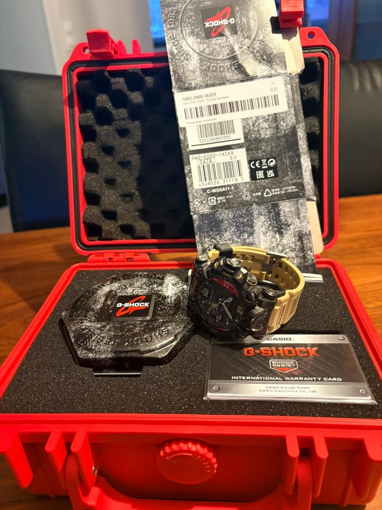 G Shock mudmaster, Casio, Kunststof, Polshorloge, Kunststof