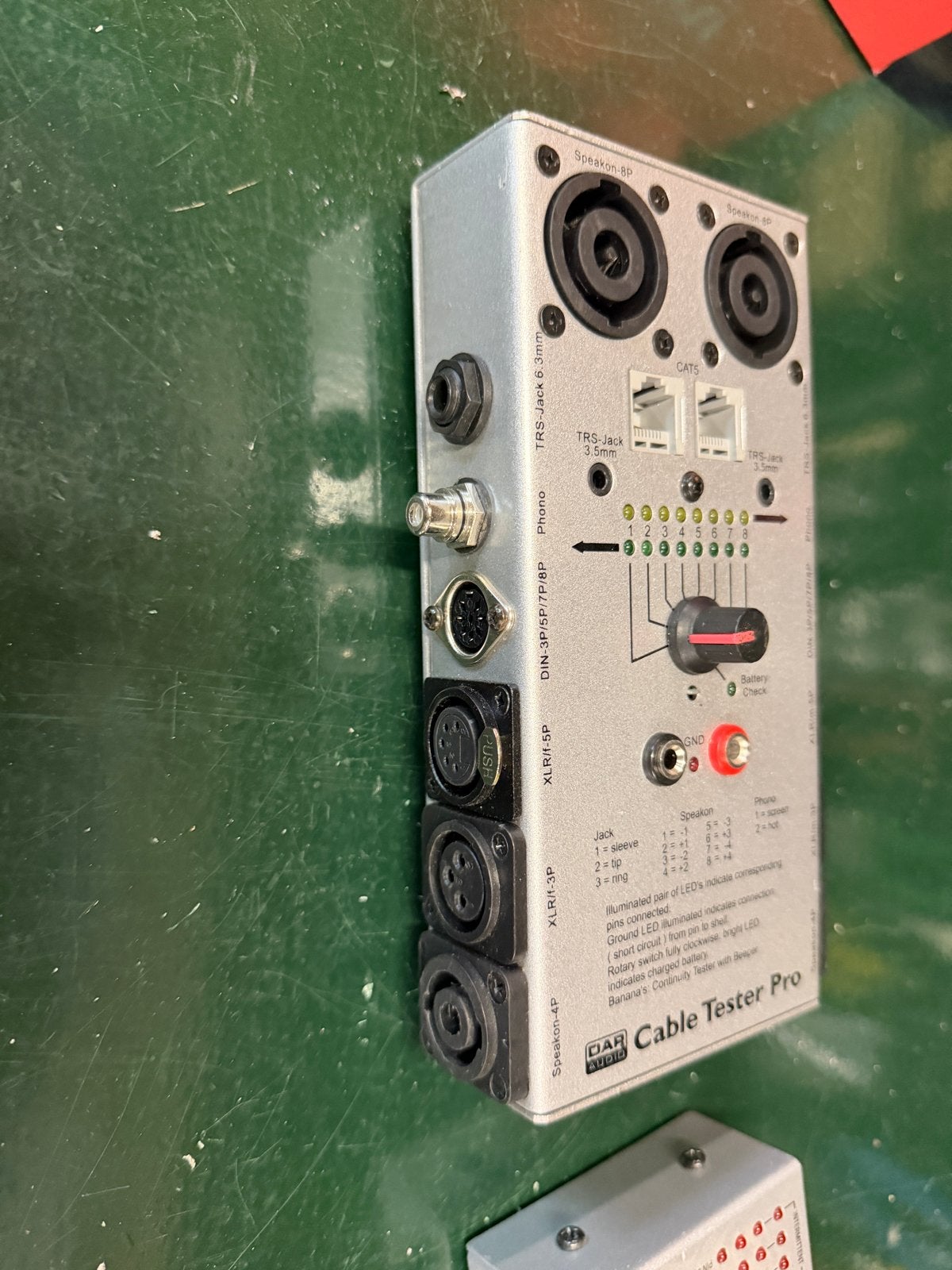 Audio Kabel Testers, Ophalen of Verzenden, Gebruikt