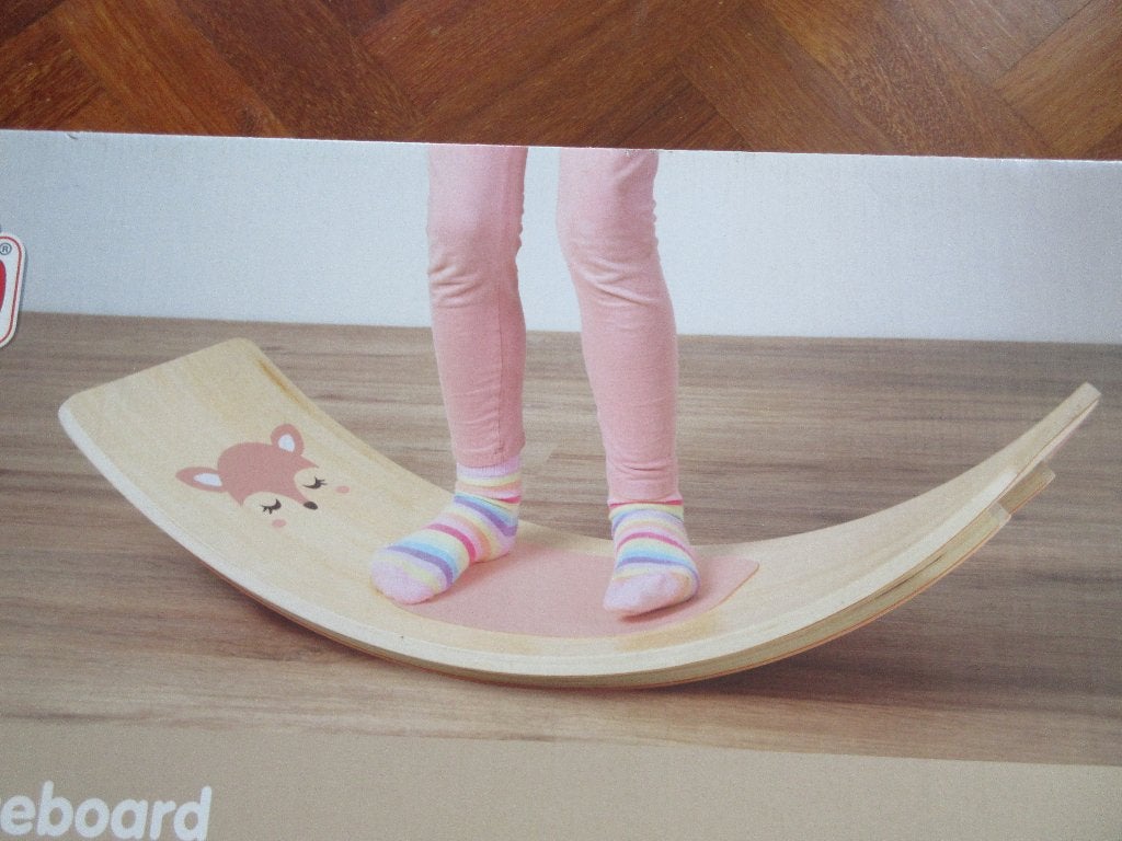 Houten balance board / wobbel (nieuw in doos), Ophalen of Verzenden, Nieuw, Ontdekken