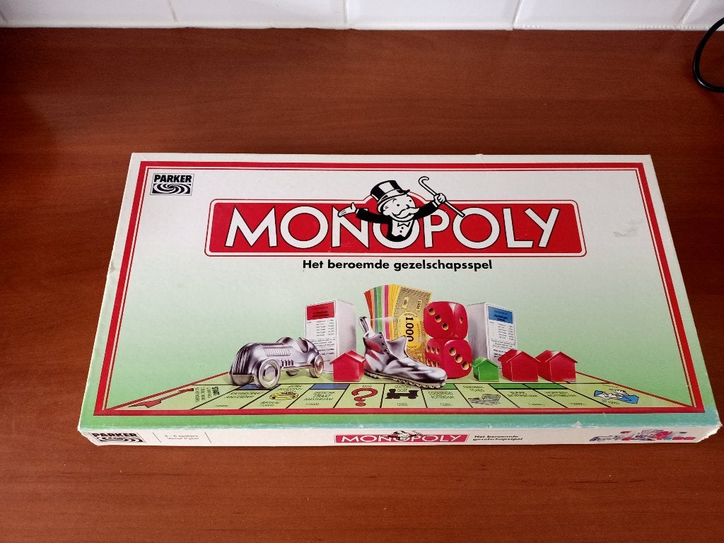 spel - monopoly van Parker, Vijf spelers of meer, Ophalen, Zo goed als nieuw, Parker