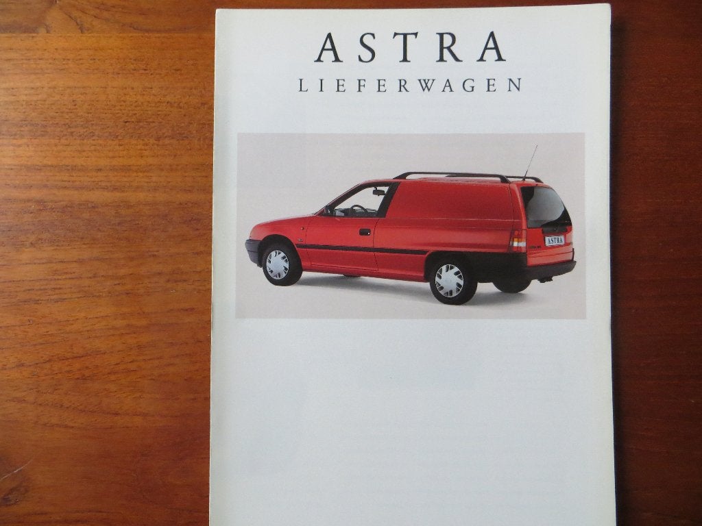Opel Astra Lieferwagen (sept. 1992), Ophalen of Verzenden, Nieuw, Opel