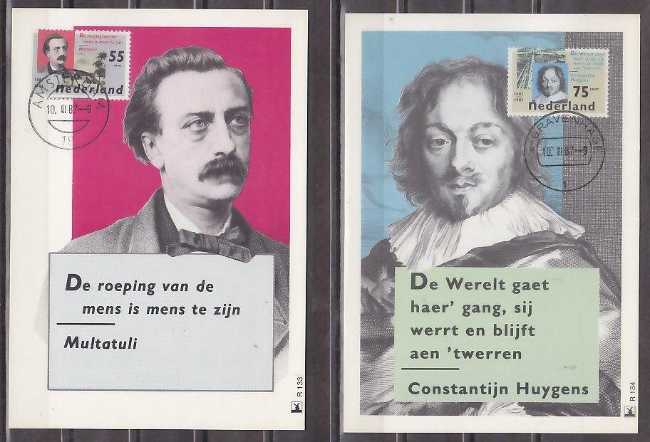 Maximum kaarten uitgave Zaanstad nr. 133-134, Ophalen of Verzenden, Briefkaart