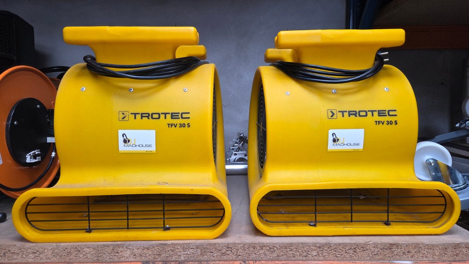 Trotec TFV 30 S Vloerventilator - Krachtige Luchtdroger, Ophalen, Gebruikt, Ventilator