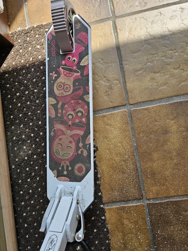 Kinder step, Ophalen, Zo goed als nieuw, Gewone step, Oxelo (Decathlon)
