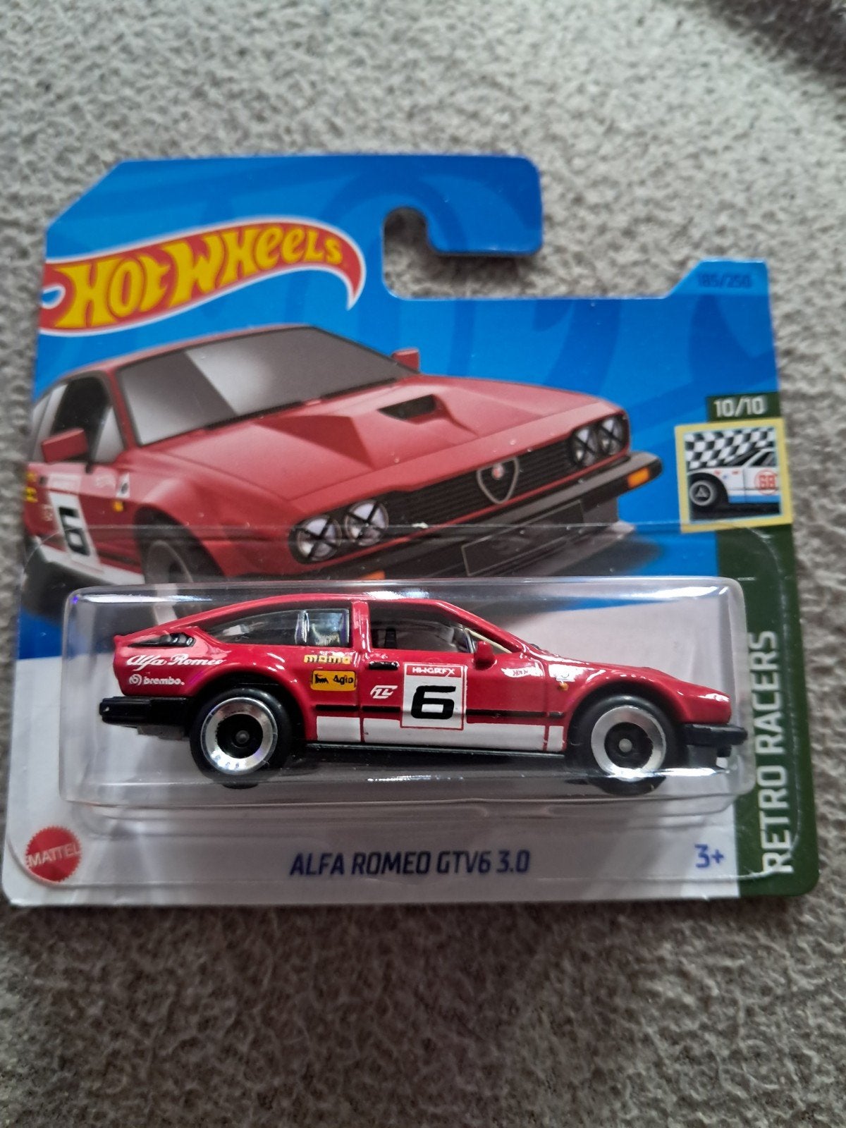 Hot Wheels Alfa Romeo GTV6 3.0 rood nieuw in verpakking, Ophalen of Verzenden, Nieuw, Auto