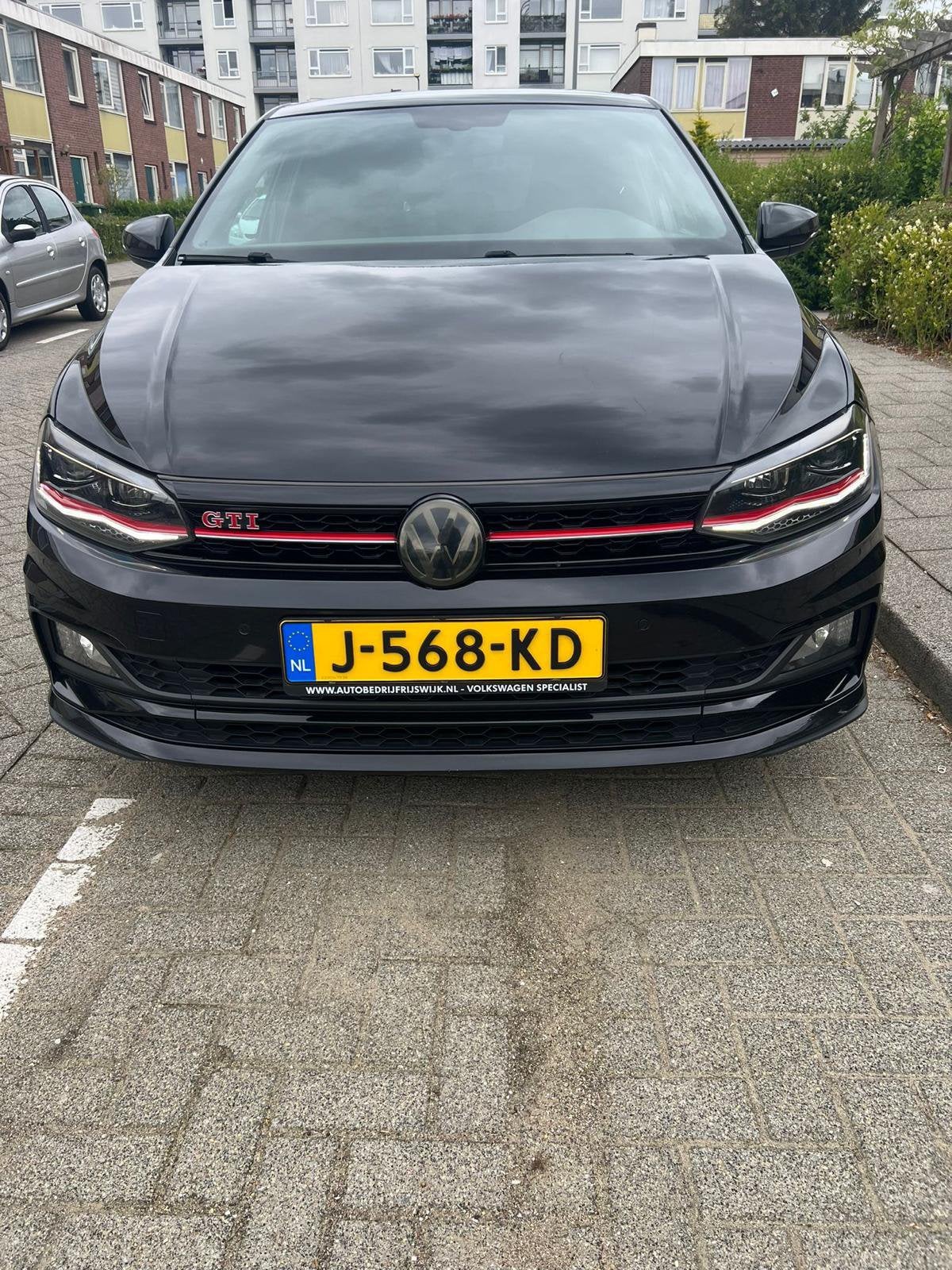 Polo 2.0 TSI GTI F1 Pano Virtual Car Play Stoel Verw VOL!, Stof, Zwart, 4 cilinders, 1984 cc
