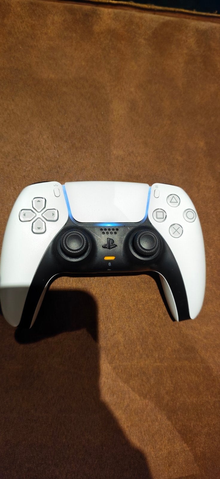 PS5 DualSense Controller - Wit, Spelcomputers en Games, Games | Sony PlayStation 5, Gebruikt, Ophalen of Verzenden