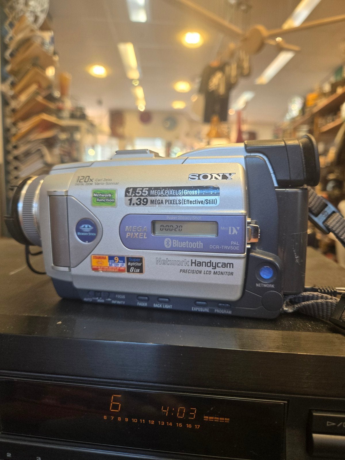 Sony minidv camera dcr-trv50e, Ophalen of Verzenden, Mini dv, Sony, 20x of meer