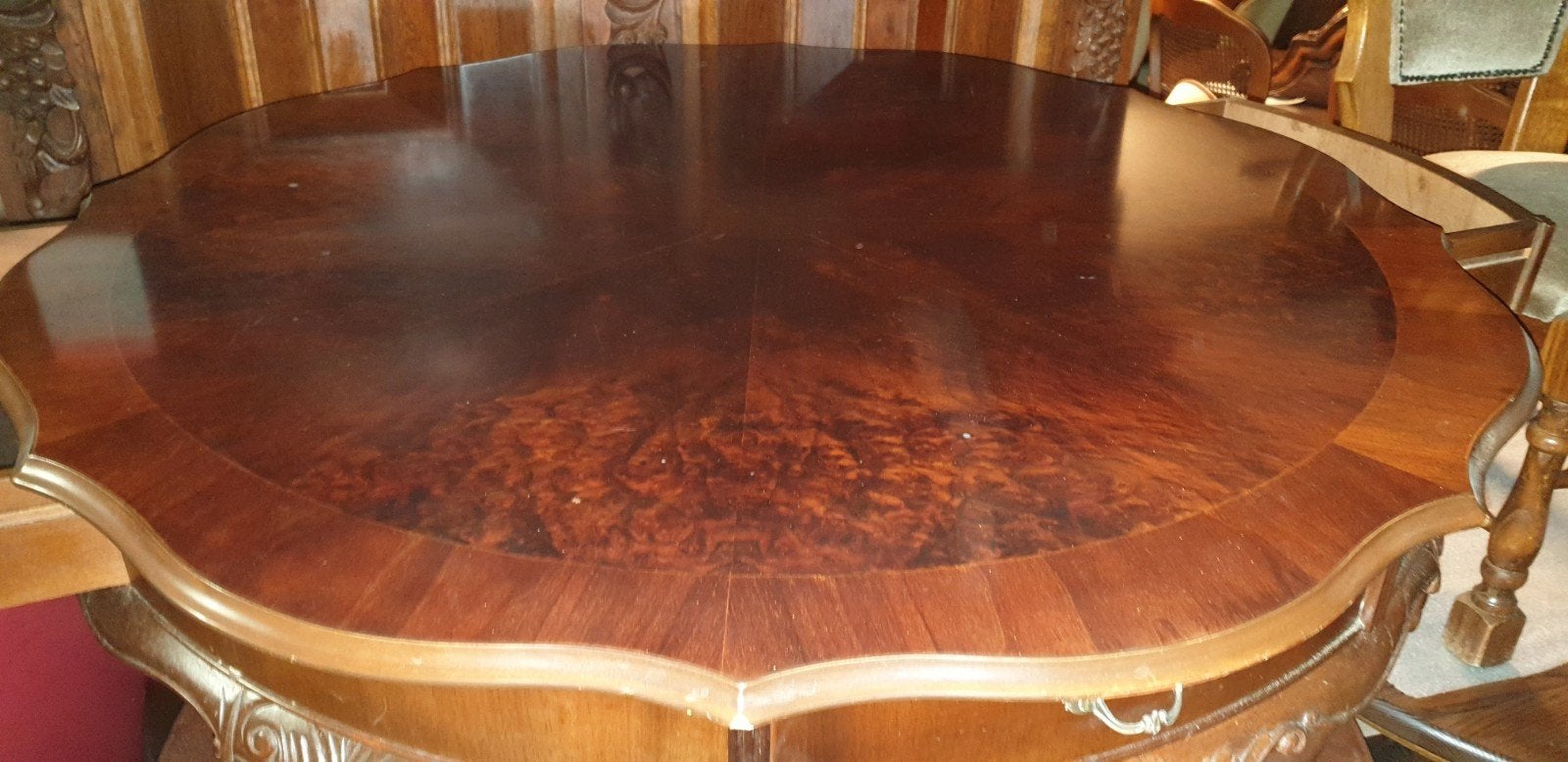 Elegante Barok Salontafel met Lade - Klassiek Design, Ophalen