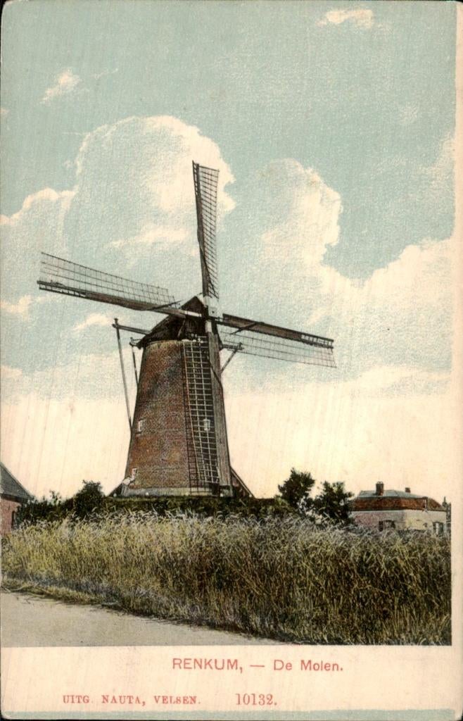 Renkum - Molen - De Molen, Ophalen of Verzenden, Voor 1920, Ongelopen, Gelderland