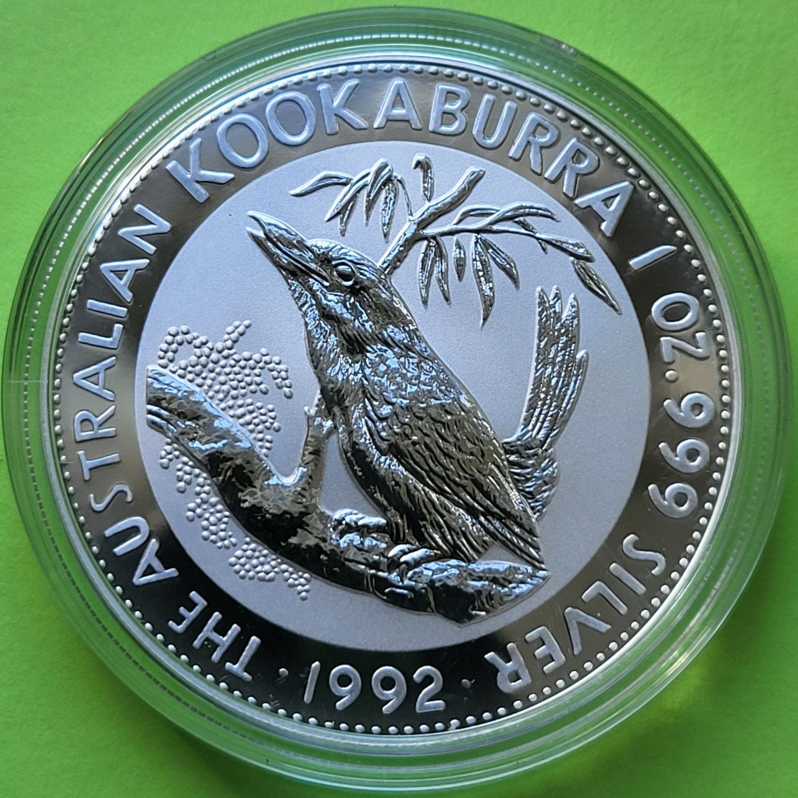 Kookaburra 1992 - 1 oz zilver, Verzenden, Zilver