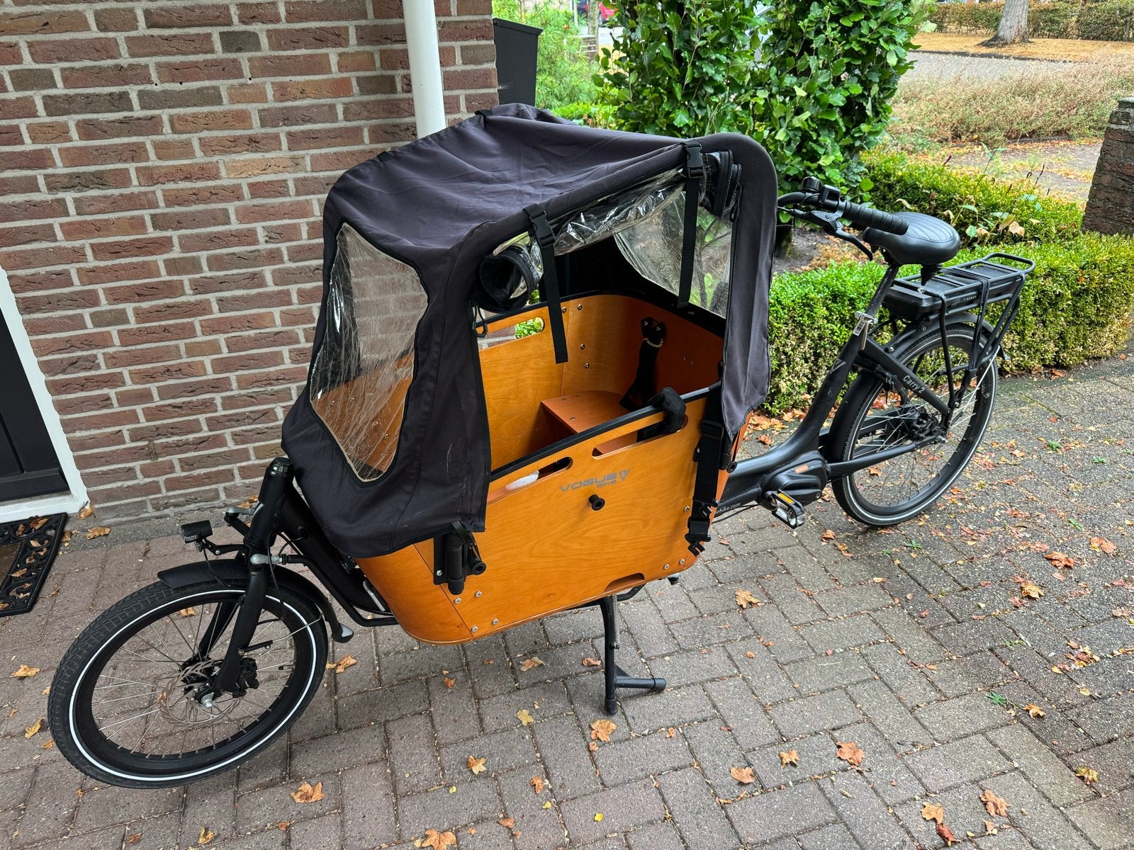 Vogue Carry 2 Elektrische Bakfiets - Zo goed als nieuw, Elektrisch, Zo goed als nieuw, 2 kinderen, Schijfrem