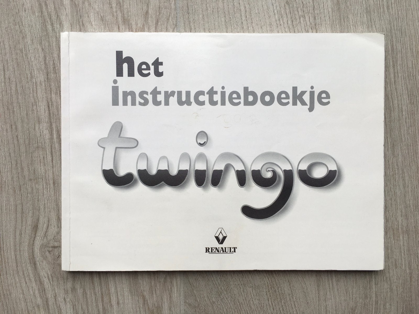 Instructieboekje Renault Twingo 07-1999, Auto diversen, Handleidingen en Instructieboekjes, Ophalen of Verzenden