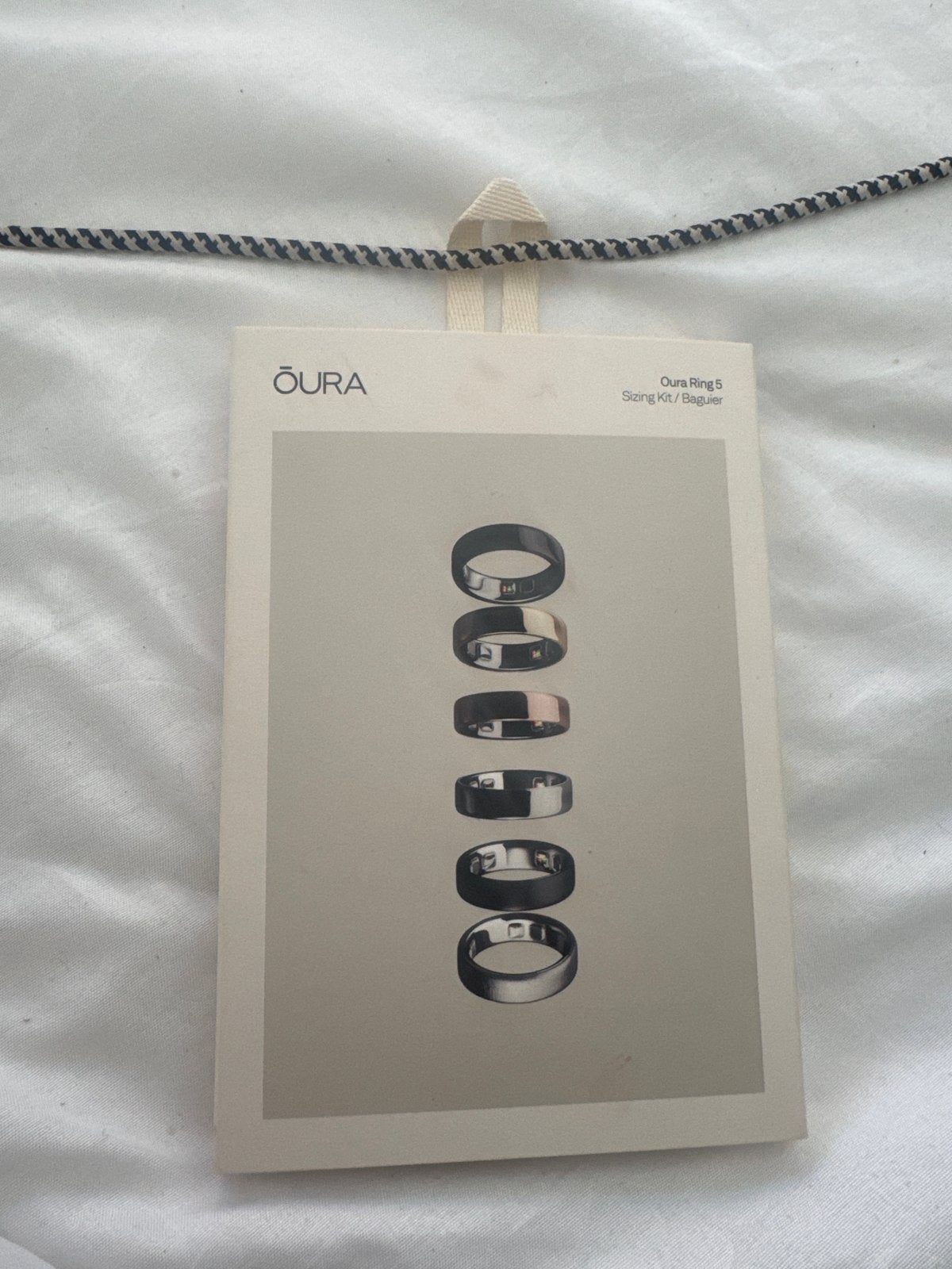 Oura Ring 5 Sizing Kit - Maatbepalingsset, Sieraden, Tassen en Uiterlijk, Kunststof, Overige kleuren, Ophalen of Verzenden, Zo goed als nieuw