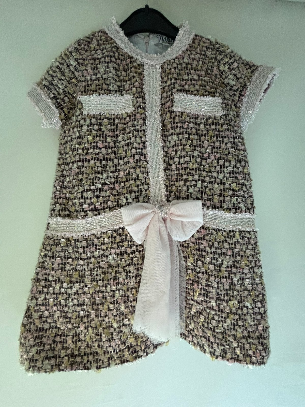 Naxos tweed jurkje 6 jaar, Ophalen of Verzenden, Zo goed als nieuw, Meisje, Jurk of Rok