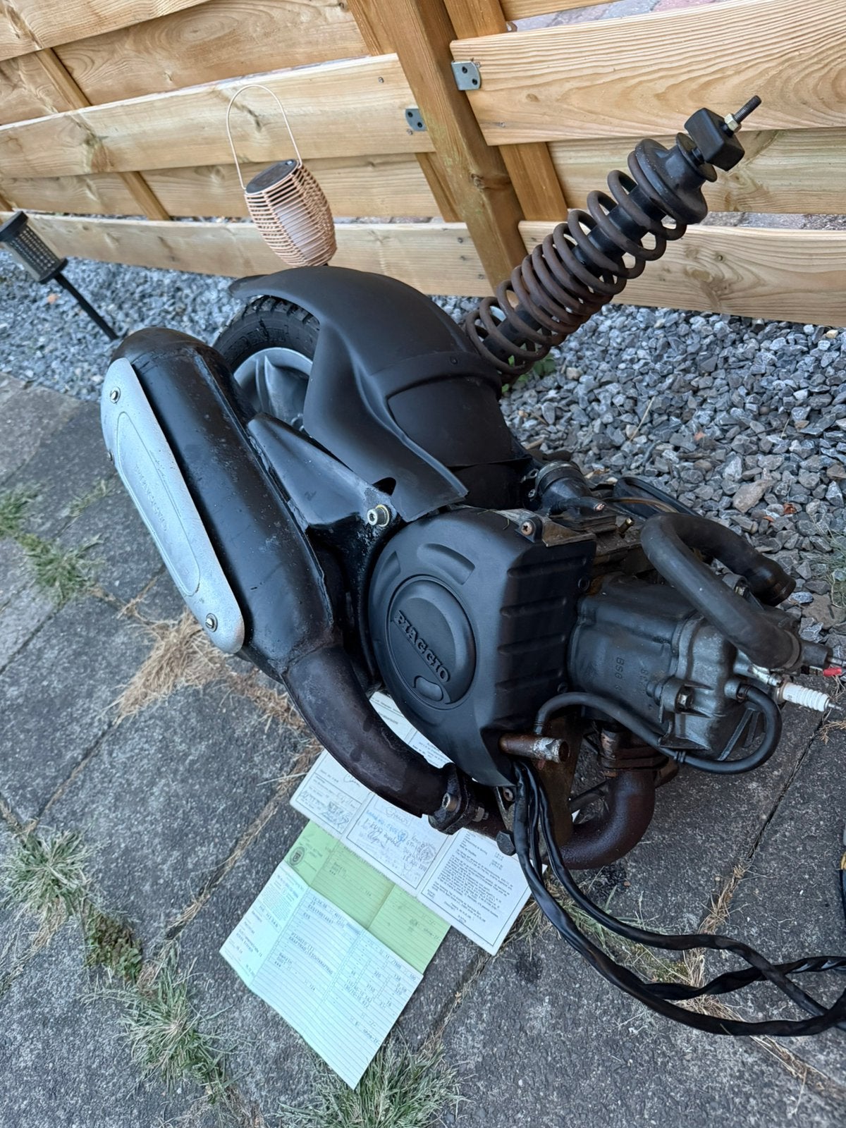 Piaggio hexagon 125cc blok, Ophalen, Zo goed als nieuw