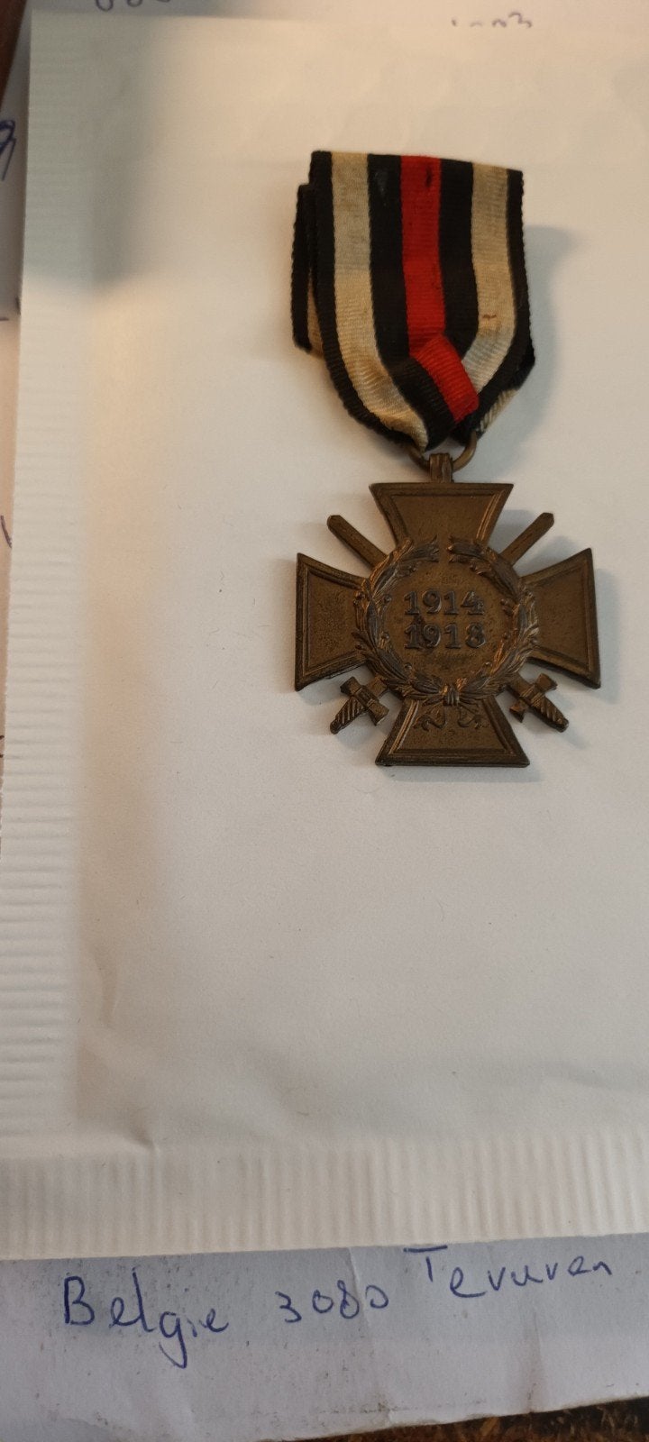 Duitsland Eerste Wereldoorlog Hindenburgkruis 1914-1918, Ophalen of Verzenden